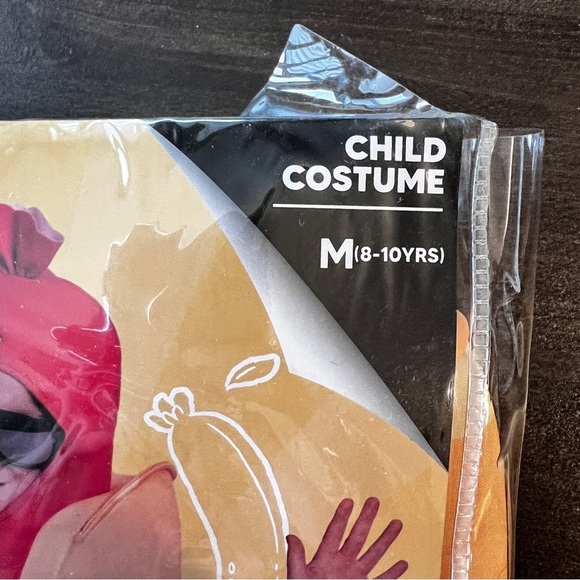 Kids' Spooktacular Creations  Hot Dog Halloween Costume Size Medium New In Bag - Picture 3 of 3